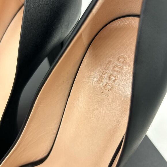 Women’s Gucci horse bit leather pumps size 39 made in Italy - Picture 7 of 10